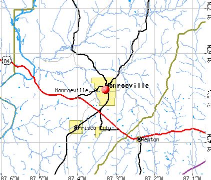 monroeville al 36460|monroeville alabama population.